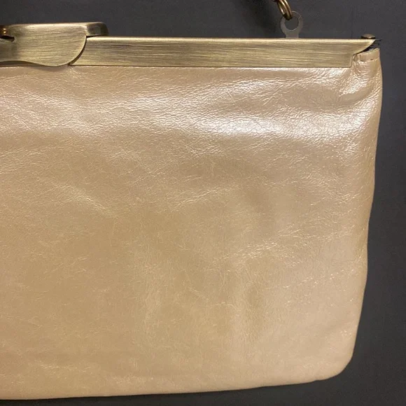 Hobo Pearl Leather Small Satchel Purse - Picture 8 of 17